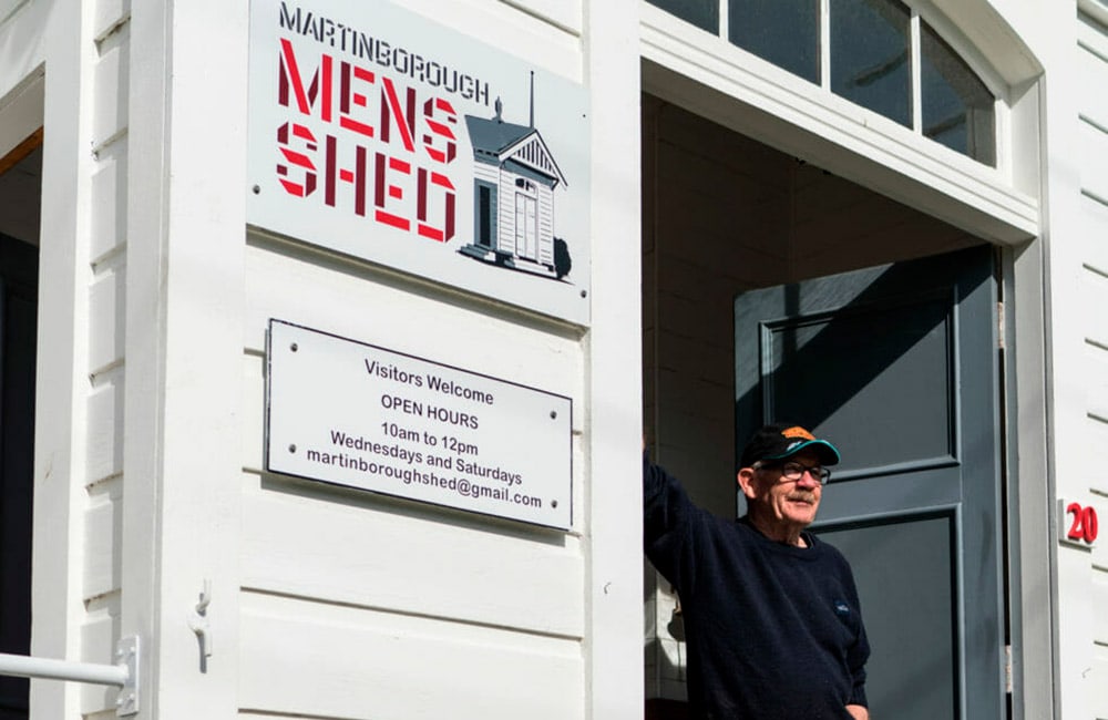 Building up the Martinborough Men’s Shed