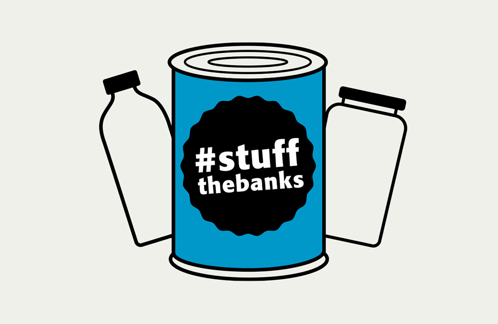 Join us to stuff the banks!